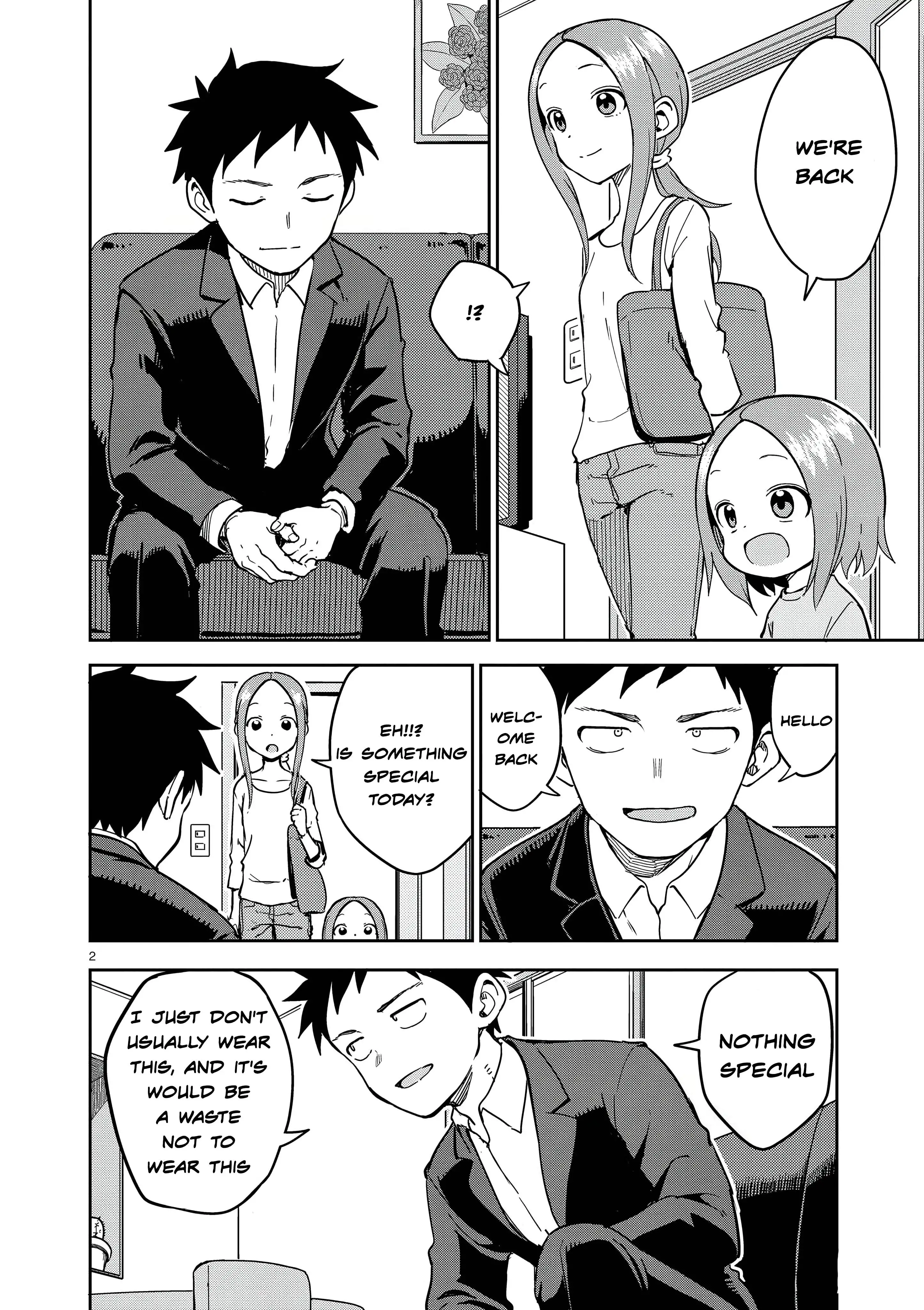 Karakai Jouzu no (Moto) Takagi-san Chapter 225 2